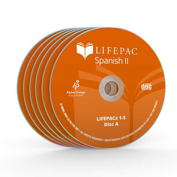 LIFEPAC Spanish II CD Set