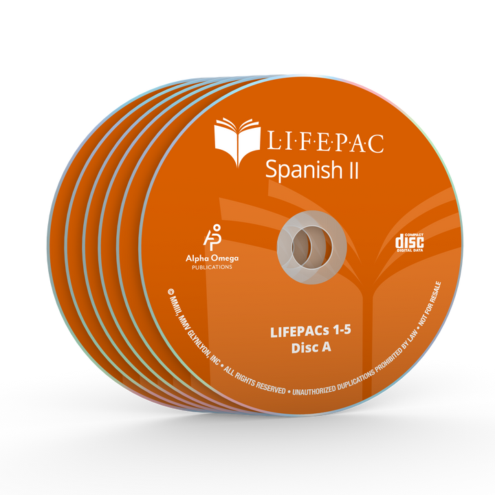 LIFEPAC Spanish II CD Set