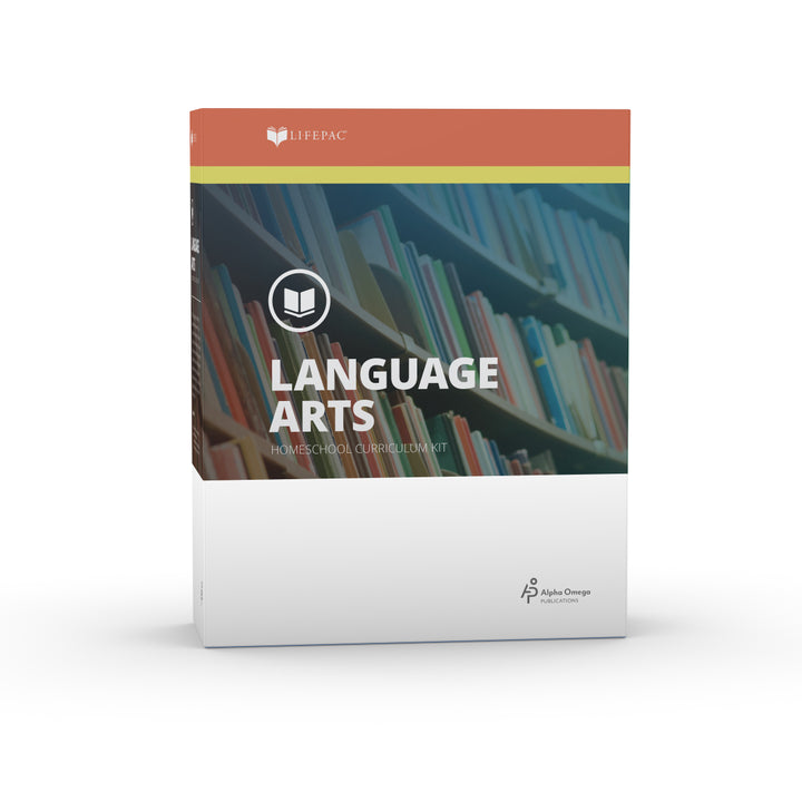 Written Language Box Lifepac Language Arts Box Set LAN0815 – AOP Christian Homeschooling