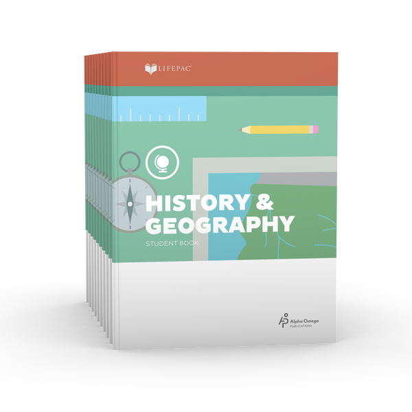 LIFEPAC 3rd Grade History & Geography 10-Unit Set