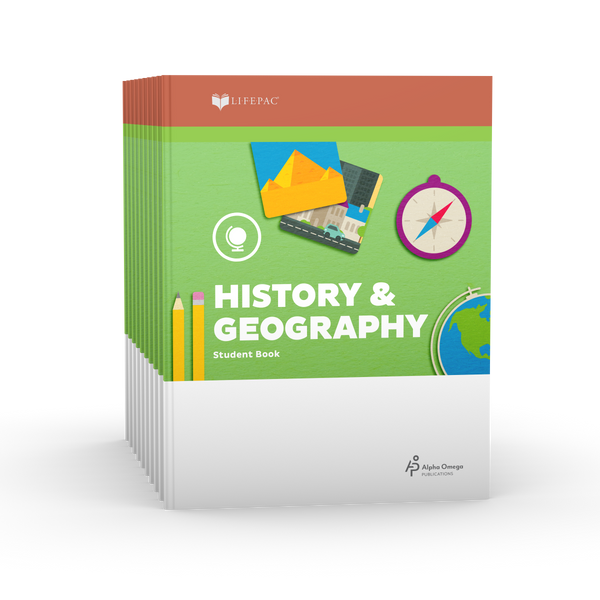 LIFEPAC 1st Grade History & Geography 10-Unit Set