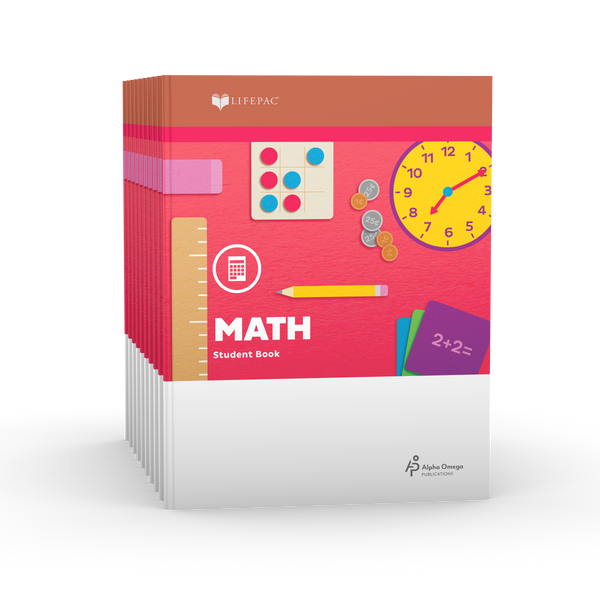 LIFEPAC 2nd Grade Math 10-Unit Set