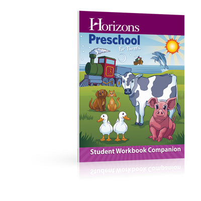 Horizons Preschool for Three's Student Workbook Companion